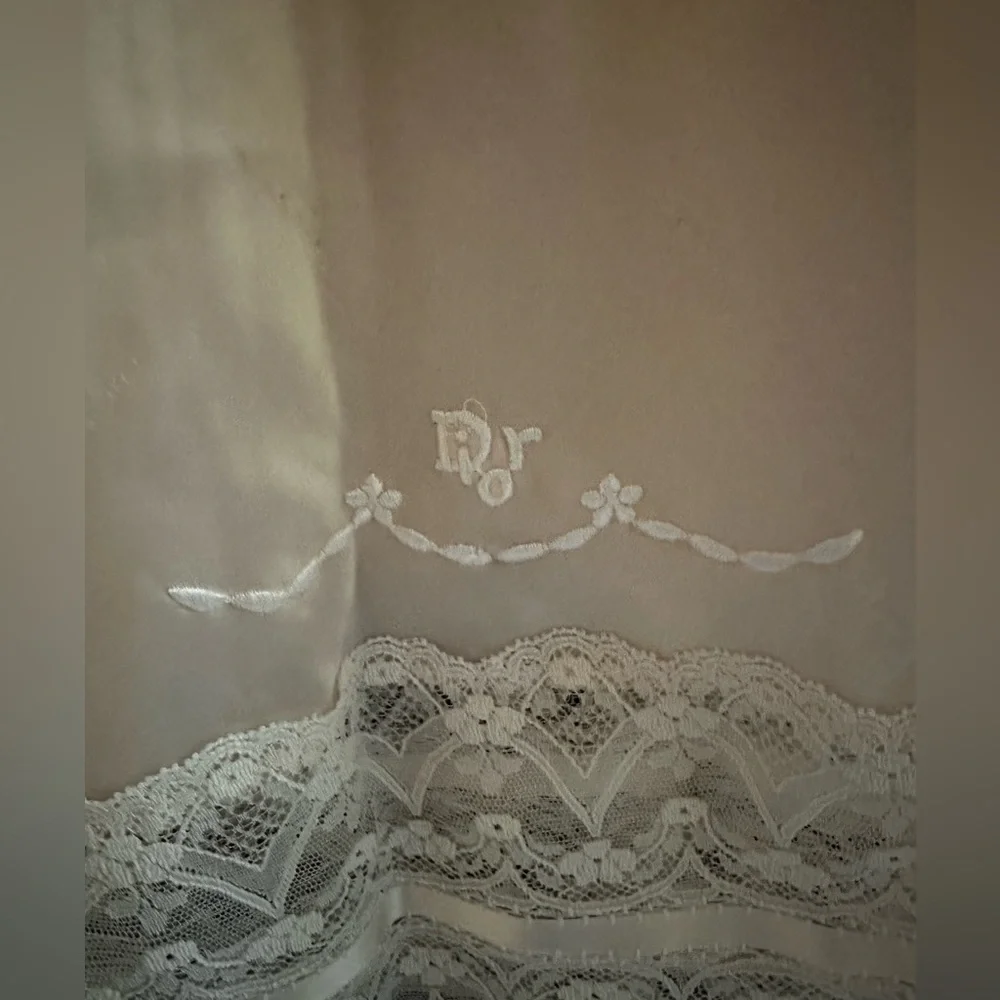 Vintage Christian Dior Half Slip in Blush Pink from Bonwit Teller. - Picture 4 of 16